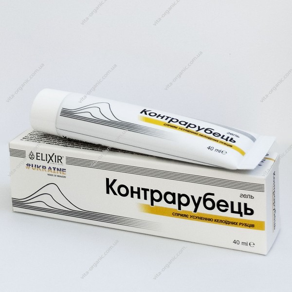 Контрарубец гель, 40мл.